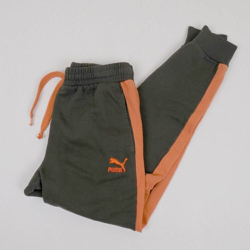 puma boys sweats joggers sweatpants lounge casual